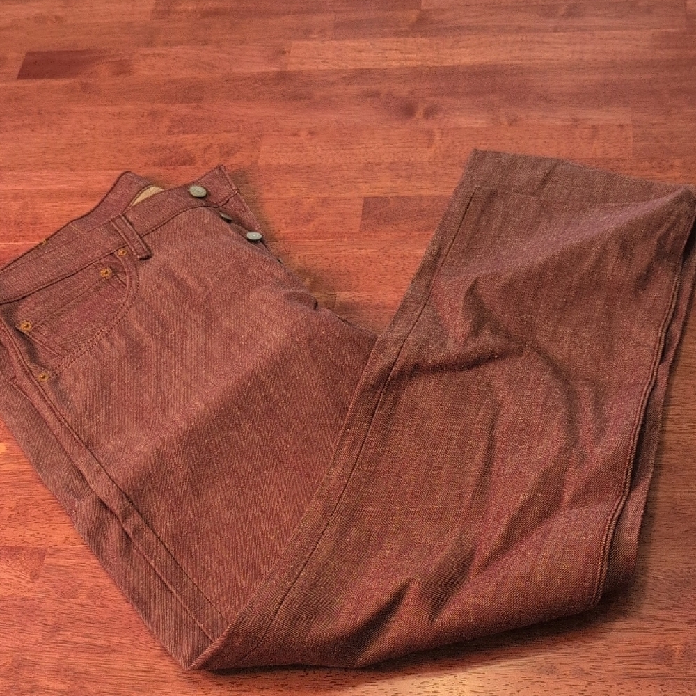 Brown Denim Jeans